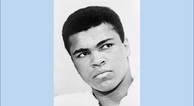 Sport Trivia Question: What was Muhammad Ali's middle name at birth?
