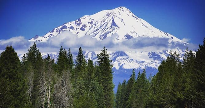Geography Trivia Question: Where in the USA is the volcano Mount Shasta located?