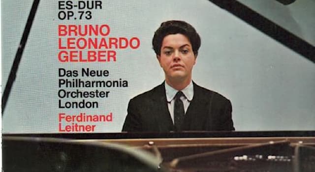 Culture Trivia Question: Where was the renowned pianist Bruno Leonardo Gelber born?