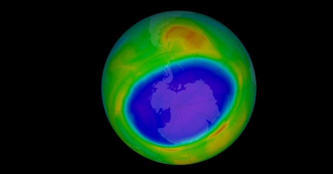 Science Trivia Question: Which of the following depletes the ozone layer?