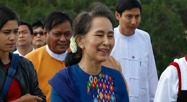 Society Trivia Question: Who is Aung San Suu Kyi?