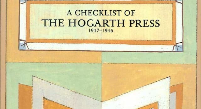 Society Trivia Question: Who started "The Hogarth Press", a hobby of printing rather than publishing?