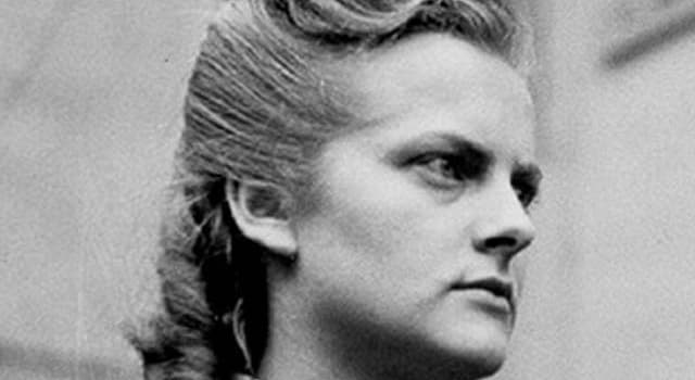 History Trivia Question: Who was Irma Grese?