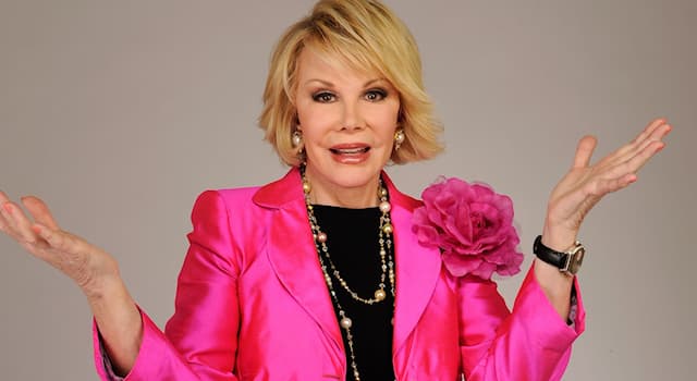 Sinema & TV Trivia Sorusu: Joan Rivers kimdir?