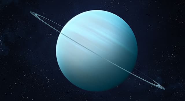 Naturaleza Pregunta Trivia: ¿Cuál de las siguientes afirmaciones sobre el planeta Urano es cierta?