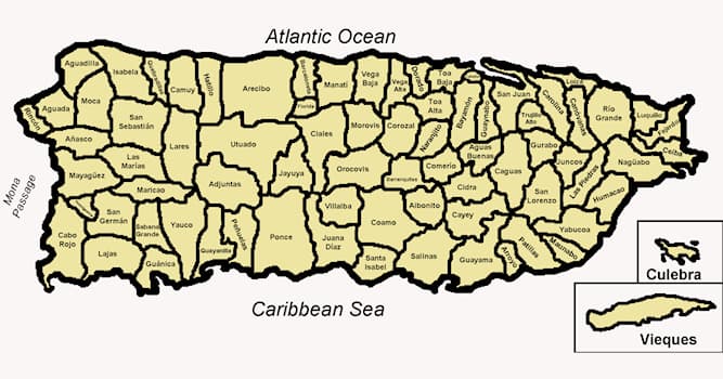 Geografía Pregunta Trivia: ¿Cuántos municipios tiene Puerto Rico?