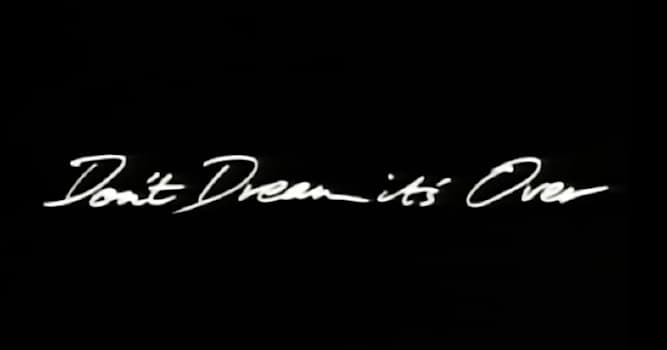 Culture Trivia Question: "Don't Dream It's Over" is a 1986 hit by which 80's music group?