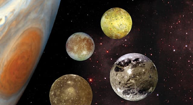 Science Trivia Question: Four of Jupiter's moons, Europa, Io, Ganymede, and Callisto, are collectively known by which name?