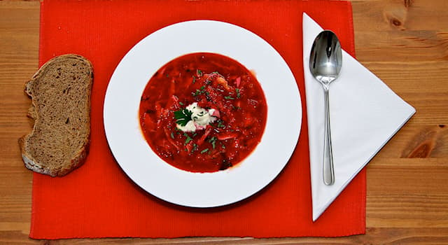 Culture Trivia Question: Which is the main ingredient of borscht?