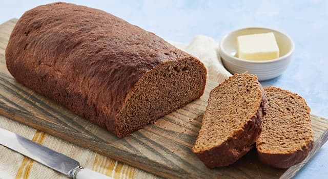 Society Trivia Question: Pumpernickel is a dark, dense bread made chiefly with which grain?