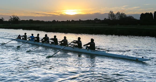 Sport Trivia Question: The annual University Boat Race on the River Thames in London goes past which football stadium?