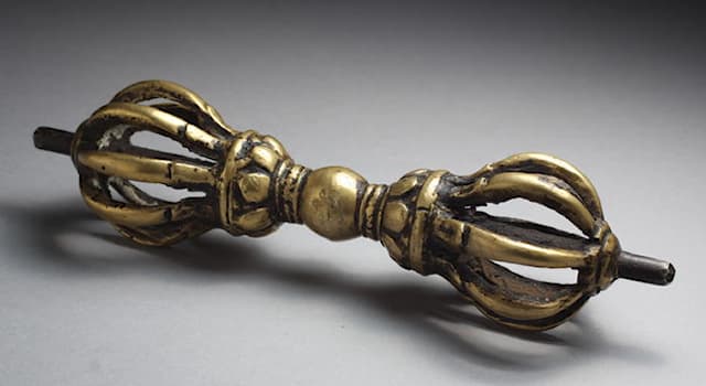 Culture Trivia Question: The vajra is a weapon that is used as a ritual object in which religion?
