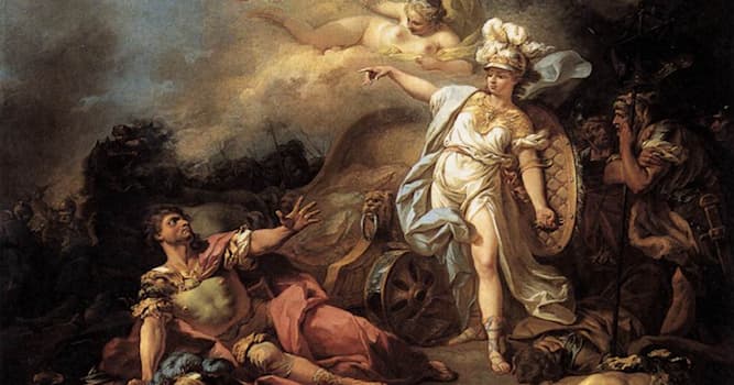 Kultura Pytanie-Ciekawostka: Mimo nieśmiertelności, bóg wojny Ares nigdy nie wchodzi na pole bitwy bez...