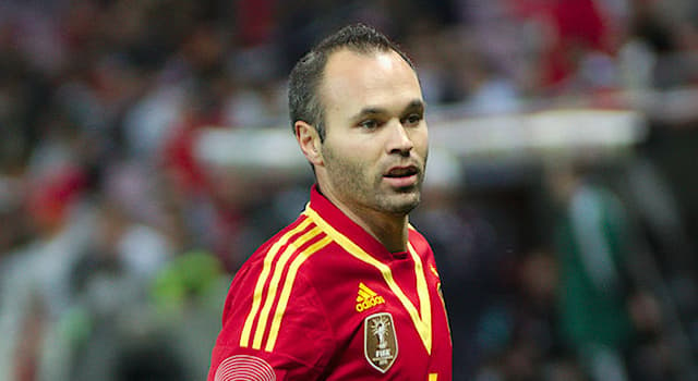 Sport Trivia Question: In which sport did Andrés Iniesta become famous?