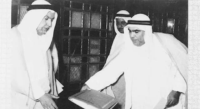 History Trivia Question: What title was sheikh Abdullah III Al-Salim Al-Sabah of Kuwait given in 1961?