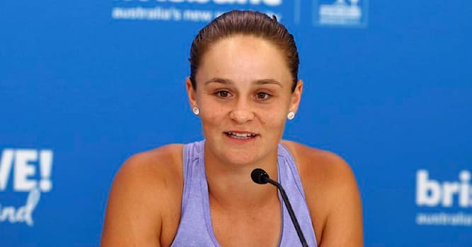 Sport Trivia Question: Who is Ashleigh Barty?