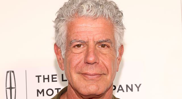 Culture Trivia Question: Who was Anthony Bourdain?