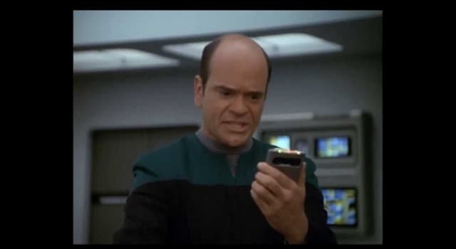 Movies & TV Trivia Question: In the TV show "Star Trek - Voyager", what is distinctive and unusual about the Chief Medical Officer?