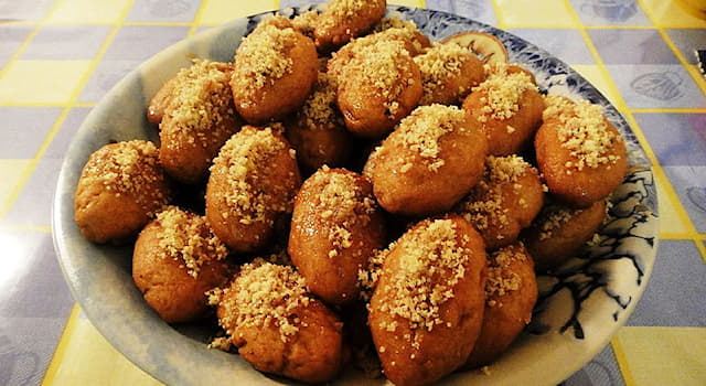 Culture Trivia Question: Melomakarono are traditional honey cookies from which cuisine?