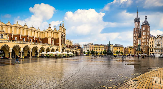Geography Trivia Question: 'Rynek Główny' (meaning main square) is a medieval town square in which of these European cities?