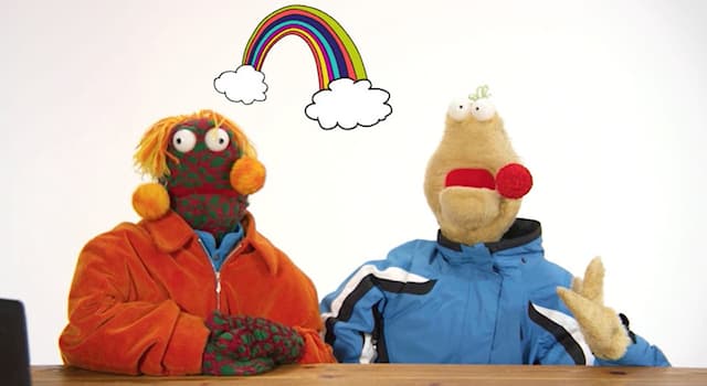 Movies & TV Trivia Question: What are the names of these two puppets that first appeared on British TV in 1987?