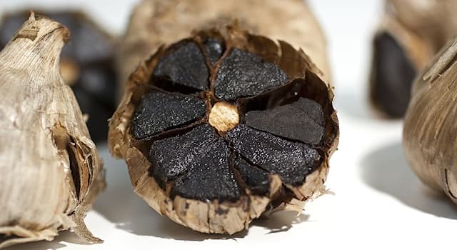 Culture Trivia Question: What is the difference black garlic and white garlic?
