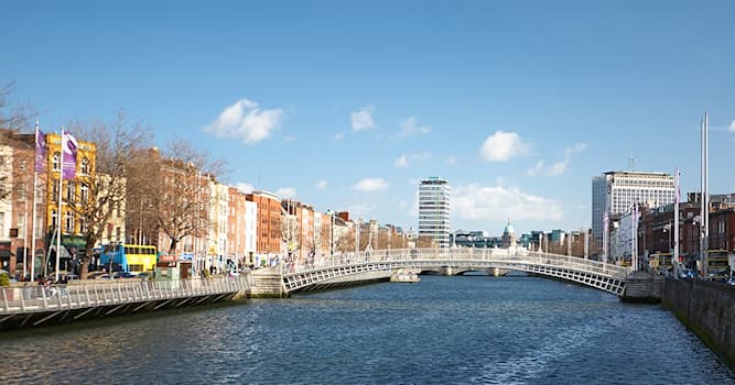Geografía Pregunta Trivia: ¿Cómo se llama el río que atraviesa la ciudad irlandesa de Dublín?
