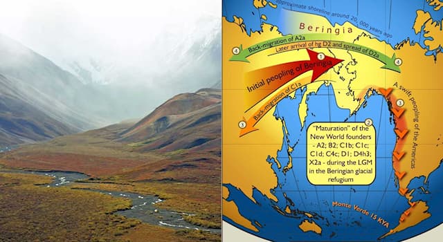 Geografía Pregunta Trivia: ¿En qué espacio geográfico estaba ubicado el Puente Terrestre de Beringia?