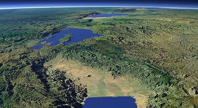 Géographie Question: Dans lequel de ces continents se situe le rift Albertin ?