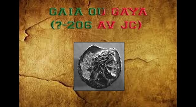 Histoire Question: Où est né Gaya, roi numide ?