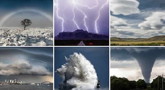 Сiencia Pregunta Trivia: ¿Qué tipo de fenómeno meteorológico es una microrráfaga (microburst)?