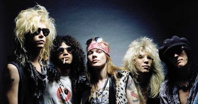 Cultuur Trivia Vraag: Welk liedje is van de band Guns N' Roses?