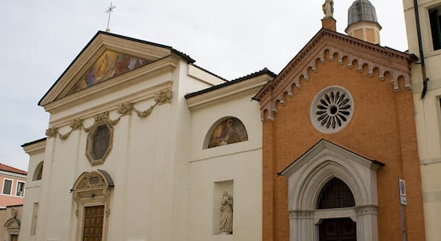 Cultuur Trivia Vraag: Waar bevindt zich de kerk van Santa Lucia in Vicenza?