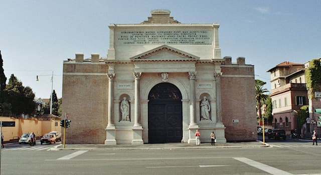 Cultuur Trivia Vraag: Waar bevindt zich Porta Pia?