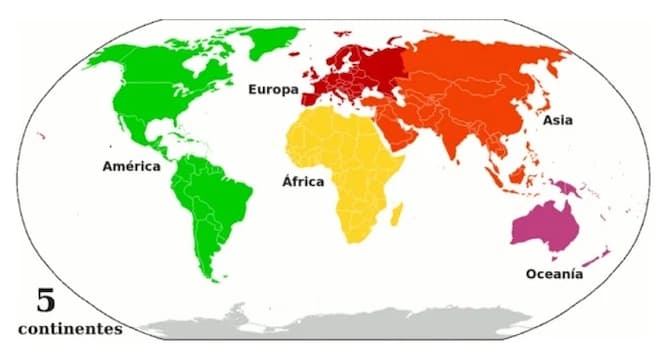 Geografía Pregunta Trivia: Exceptuando a la Antártida, ¿cuál es el continente con menos estados soberanos?