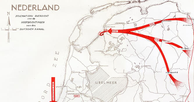 Geschiedenis Trivia Vraag: Hoe lang hield Nederland stand tegen de Duitsers?