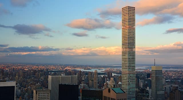 Aardrijkskunde Trivia Vraag: In welk land staat de wolkenkrabber 432 Park Avenue?