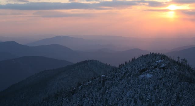 Natuur Trivia Vraag: In welk land liggen de Great Smoky Mountains?