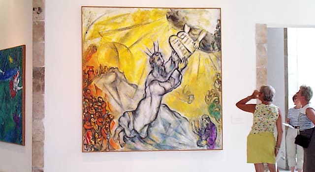 Culture Question: Le tableau « Moïse recevant les Tables de la Loi » est l’oeuvre de quel artiste peintre français ?