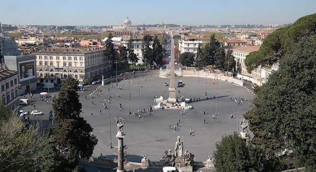 Geographie Wissensfrage: Die Piazza del Popolo ist einer der berühmtesten Plätze in welcher europäischen Hauptstadt?