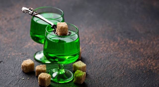 Culture Trivia Question: The wormwood plant is a key ingredient of which green, aniseed-flavoured spirit?