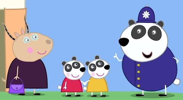 Movies & TV Trivia Question: Which British comedian is the voice of Police Officer Panda in the children's cartoon 'Peppa Pig'?
