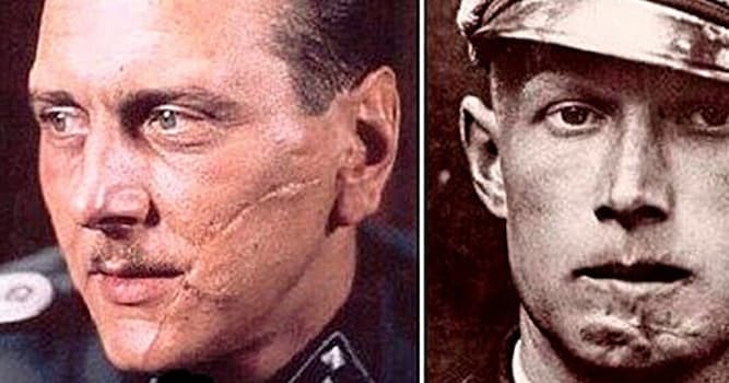 История Вопрос: Почему во время Второй мировой войны у многих немецких офицеров на лицах были шрамы?