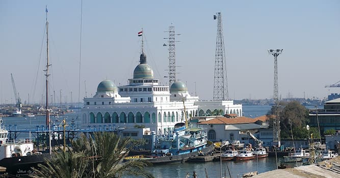 Geographie Wissensfrage: In welchem Land befindet sich die Stadt Port Said?