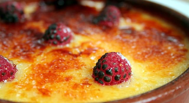 Culture Trivia Question: Crema Catalana is a Spanish dessert almost identical to which French classic?