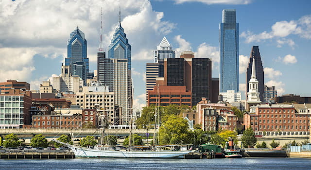 Geografia Pytanie-Ciekawostka: W jakim kraju znajduje się miasto Filadelfia?