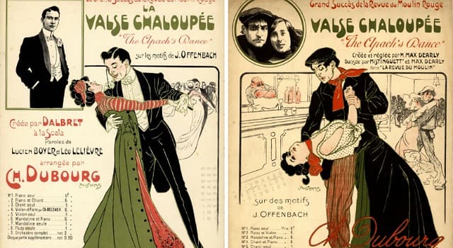 Société Question: En quelle année la valse chaloupée est-elle devenue populaire à Paris ?