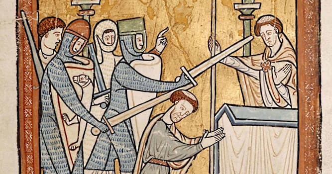 Geschiedenis Trivia Vraag: In 1170 werd Thomas Becket vermoord in de kathedraal van Canterbury. Wat was destijds zijn functie?