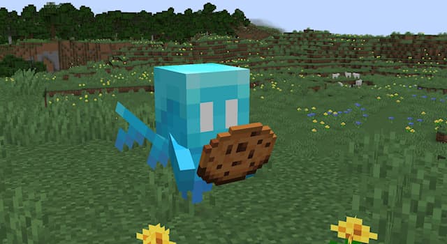 Movies & TV Trivia Question: In the game Minecraft, what is the name of this flying wisp in the picture?