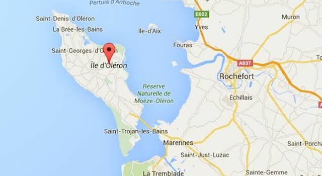 Géographie Question: Où est située l'Ile d'Oléron ?